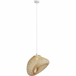 Promo 👏 Altobuy BANZU - Suspension en Fibres Naturelles de Bambou 🎉 -Atmosphera Soldes 3663738038812 3