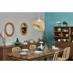 Promo 👏 Altobuy BANZU - Suspension en Fibres Naturelles de Bambou 🎉 -Atmosphera Soldes 3663738038812 4