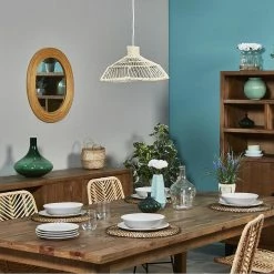 Offres 🤩 Altobuy HIBIS - Suspension en Fibres Naturelles de Bambou 🎉 -Atmosphera Soldes 3663738038829 4