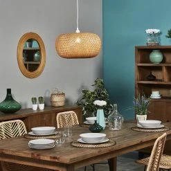 Coupon 🎁 Altobuy HAWAÏ - Suspension en Fibres Naturelles de Bambou 🔔 -Atmosphera Soldes 3663738038836 5