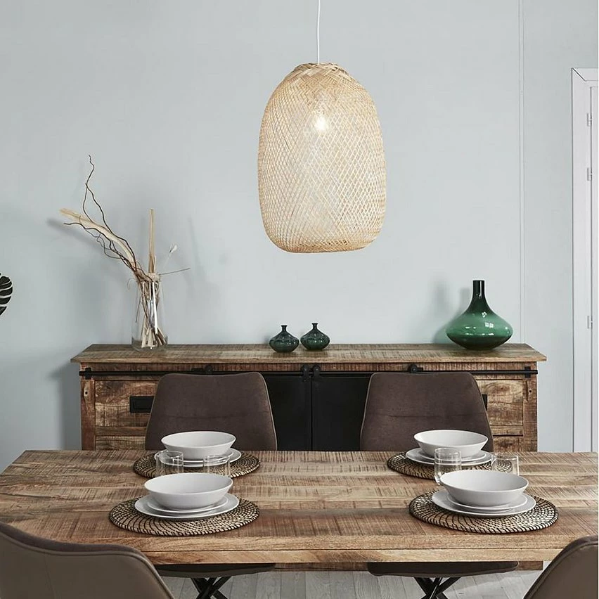 Tout neuf ✨ Altobuy ALOHA - Suspension en Fibres Naturelles de Bambou Tressées H 50 cm 🧨 4 Tout neuf ✨ Altobuy ALOHA - Suspension en Fibres Naturelles de Bambou Tressées H 50 cm 🧨 – Image 2