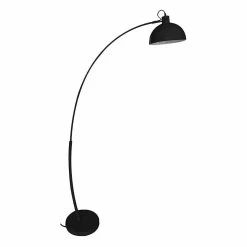 Remise ⭐ Altobuy TANGUY - Lampadaire Arc en Métal et Abat-jour Blanc ⭐ -Atmosphera Soldes 3663738038881 3