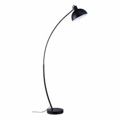 Remise ⭐ Altobuy TANGUY - Lampadaire Arc en Métal et Abat-jour Blanc ⭐ -Atmosphera Soldes 3663738038881 5