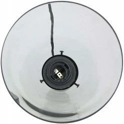 Acheter 🥰 The Home Deco Factory Lampe Suspension en Verre "Entonnoir" 18cm Gris 😍 -Atmosphera Soldes 3664944048305 4