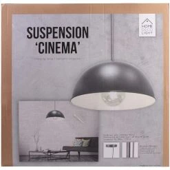 De gros ⭐ The Home Deco Factory Suspension cinéma en métal 40 cm ✨ 25 De gros ⭐ The Home Deco Factory Suspension cinéma en métal 40 cm ✨ -Atmosphera Soldes 3664944048459 3