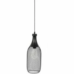 Top 10 💯 The Home Deco Light Suspension en métal noir bouteille filaire 14.5 x 40 cm 😍
