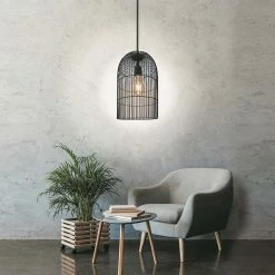 Les meilleures critiques de 😉 The Home Deco Light Suspension cage filaire 38 cm 👍 -Atmosphera Soldes 3664944048671 4