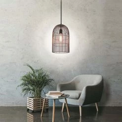 Les meilleures critiques de 😉 The Home Deco Light Suspension cage filaire 38 cm 👍 -Atmosphera Soldes 3664944048688 4
