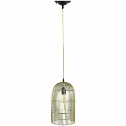 Les meilleures critiques de 😉 The Home Deco Light Suspension cage filaire 38 cm 👍 -Atmosphera Soldes 3664944048701 1