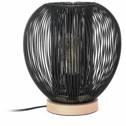 Promo 🔔 The Home Deco Light Lampe boule filaire à poser 26 cm 👏
