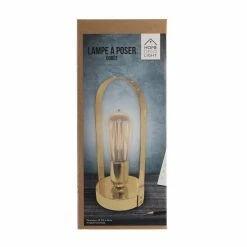 Vente flash 🔔 The Home Deco Factory Lampe à Poser Design Métal "Anse" 28cm Or ✨ 13 Vente flash 🔔 The Home Deco Factory Lampe à Poser Design Métal "Anse" 28cm Or ✨ -Atmosphera Soldes 3664944048794 6