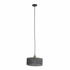 Bon marché 🎁 The Home Deco Light Lampe Suspension Design "Moderne" 22cm Gris ❤️