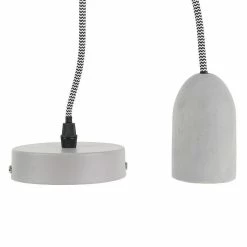 Top 10 😉 The Home Deco Factory Lampe Suspension "Effet Béton" 9cm Noir & Blanc 😀 -Atmosphera Soldes 3664944048961 3