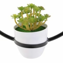 Coupon ✨ The Home Deco Factory Lampe Suspension LED "Plante Garden" 30cm Noir 👍 -Atmosphera Soldes 3664944089797 3