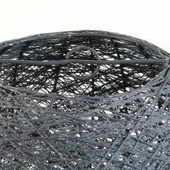 Offres 😍 The Home Deco Light Suspension boule colorée 30 cm gris 🔥 -Atmosphera Soldes 3664944131625 4