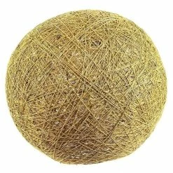 Offres 😍 The Home Deco Light Suspension boule colorée 30 cm gris 🔥 -Atmosphera Soldes 3664944131632 1