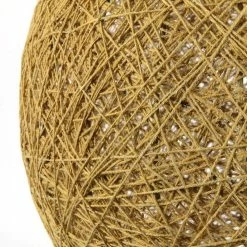 Offres 😍 The Home Deco Light Suspension boule colorée 30 cm gris 🔥 -Atmosphera Soldes 3664944131632 3