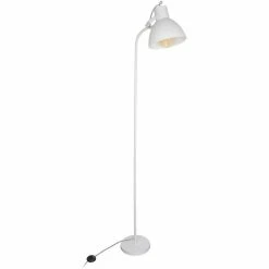 Bon marché 🌟 The Home Deco Factory Lampadaire cloche avec câble textile 172 cm 😀