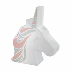 Sortie 🤩 Paris prix Veilleuse Projection Murale "Licorne" 16cm Blanc 🔥