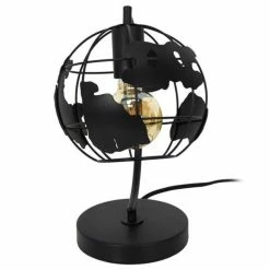 Offres 🎁 Paris prix Lampe À Poser En Métal "globe" 26cm Noir ⭐