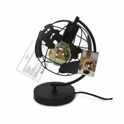 Offres 🎁 Paris prix Lampe À Poser En Métal "globe" 26cm Noir ⭐ -Atmosphera Soldes 3664944333807 4