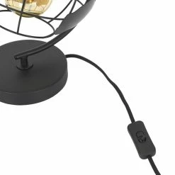 Offres 🎁 Paris prix Lampe À Poser En Métal "globe" 26cm Noir ⭐ -Atmosphera Soldes 3664944333807 5