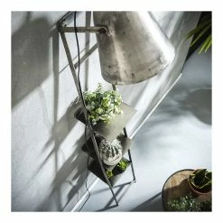 Meilleure affaire 😀 Lampea Lampe-étagère industrielle en métal gris Charlie 🎁 -Atmosphera Soldes 3665367163132 4