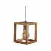 Sortie 🔔 Lampea Suspension contemporaine en bois de manguier Rudy ✔️ -Atmosphera Soldes 3665367163286 1