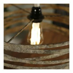 Coupon 🛒 Lampea Suspension vintage en métal 1 lampe Ø 40 cm David 🌟 -Atmosphera Soldes 3665367163316 4