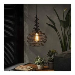 Top 10 🌟 Lampea Suspension industrielle en métal noir Ø 25 cm Harrisson 😀 8 Top 10 🌟 Lampea Suspension industrielle en métal noir Ø 25 cm Harrisson 😀 -Atmosphera Soldes 3665367163521 3