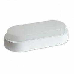 Atmosphera Soldes 39 Acheter ❤️ Miidex Plafonnier LED ovale 12W (110W) étanche IP65 - Blanc Chaud 3000K ❤️