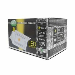 Vente flash đ Miidex Spot LED Encastrable Rectangulaire Orientable Blanc 30W Blanc Chaud 3000K â 10 Vente flash đ Miidex Spot LED Encastrable Rectangulaire Orientable Blanc 30W Blanc Chaud 3000K â -Atmosphera Soldes 3701124424457 4