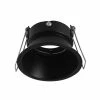De gros 🧨 Miidex Support de Spot Encastrable Rond Basse Luminance Ø82mm Noir 👏 -Atmosphera Soldes 3701124425454 1