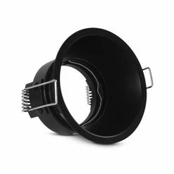 De gros 🧨 Miidex Support de Spot Encastrable Rond Basse Luminance Ø82mm Noir 👏 -Atmosphera Soldes 3701124425454 2