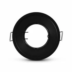 De gros 🧨 Miidex Support de Spot Encastrable Rond Basse Luminance Ø82mm Noir 👏 -Atmosphera Soldes 3701124425454 3