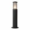 Sortie 🧨 Lampea Borne moderne pour extérieur en aluminium noir Ebba 🎁 -Atmosphera Soldes 3701171205344 1