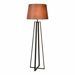Bon marché 🎉 Lampea Lampadaire design en acier effet rouille Apolina 🧨