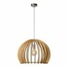Tout neuf 🥰 Lampea Suspension moderne boule en bois clair Faro ❤️ -Atmosphera Soldes 3701171214162 2