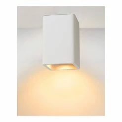 Grosses soldes ✨ Lampea Plafonnier classique carré blanc Phyllis 😉 -Atmosphera Soldes 3701171214841 1