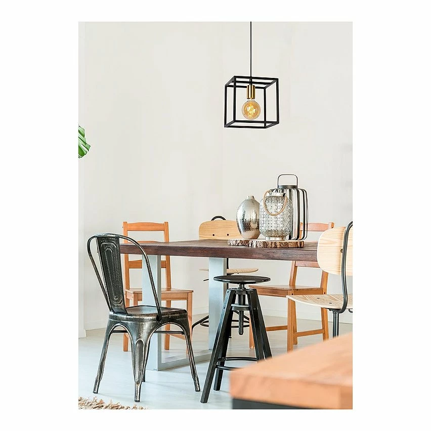 De gros 🌟 Lampea Suspension en métal industriel Rosy 👏 5 De gros 🌟 Lampea Suspension en métal industriel Rosy 👏 – Image 3