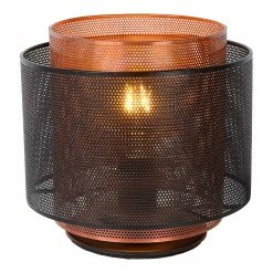 Vente flash đ Lampea Lampe de table industrielle Ă 25 cm Roma đ§š