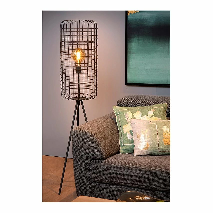 Grosses soldes 🎉 Lampea Lampadaire industriel pour salon Ø 31 cm Romy 👍 5 Grosses soldes 🎉 Lampea Lampadaire industriel pour salon Ø 31 cm Romy 👍 – Image 3