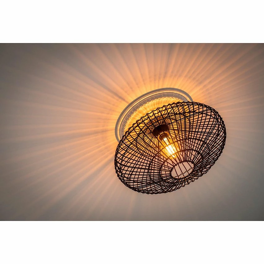 Top 10 😀 Lampea Plafonnier en rotin Ø 56 cm Mag 😉 7 Top 10 😀 Lampea Plafonnier en rotin Ø 56 cm Mag 😉 – Image 5