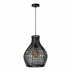 Promo ❤️ Lampea Suspension design salon et salle à manger Ø 35 cm Lou 🎉 -Atmosphera Soldes 3701171265140 1