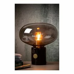 Budget 😉 Lampea Lampe à poser bureau vintage Ø 23 cm Charlize 🥰 -Atmosphera Soldes 3701171265188 2