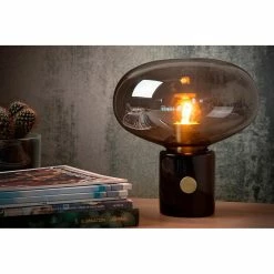 Budget 😉 Lampea Lampe à poser bureau vintage Ø 23 cm Charlize 🥰 -Atmosphera Soldes 3701171265188 5