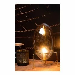 Budget 👏 Lampea Lampe à poser vintage Ø 13 cm Eggy ⌛ -Atmosphera Soldes 3701171265263 2