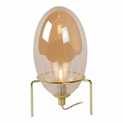 Budget 👏 Lampea Lampe à poser vintage Ø 13 cm Eggy ⌛ -Atmosphera Soldes 3701171265263 3