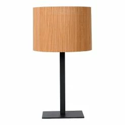 Meilleur prix 😍 Lampea Lampe à poser salon design Ø 28 cm Wood 😀