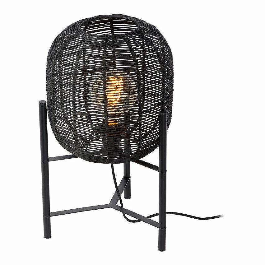 Acheter 🛒 Lampea Lampe à poser en rotin design Ø 30 cm Dourgan ✨ 5 Acheter 🛒 Lampea Lampe à poser en rotin design Ø 30 cm Dourgan ✨ – Image 3